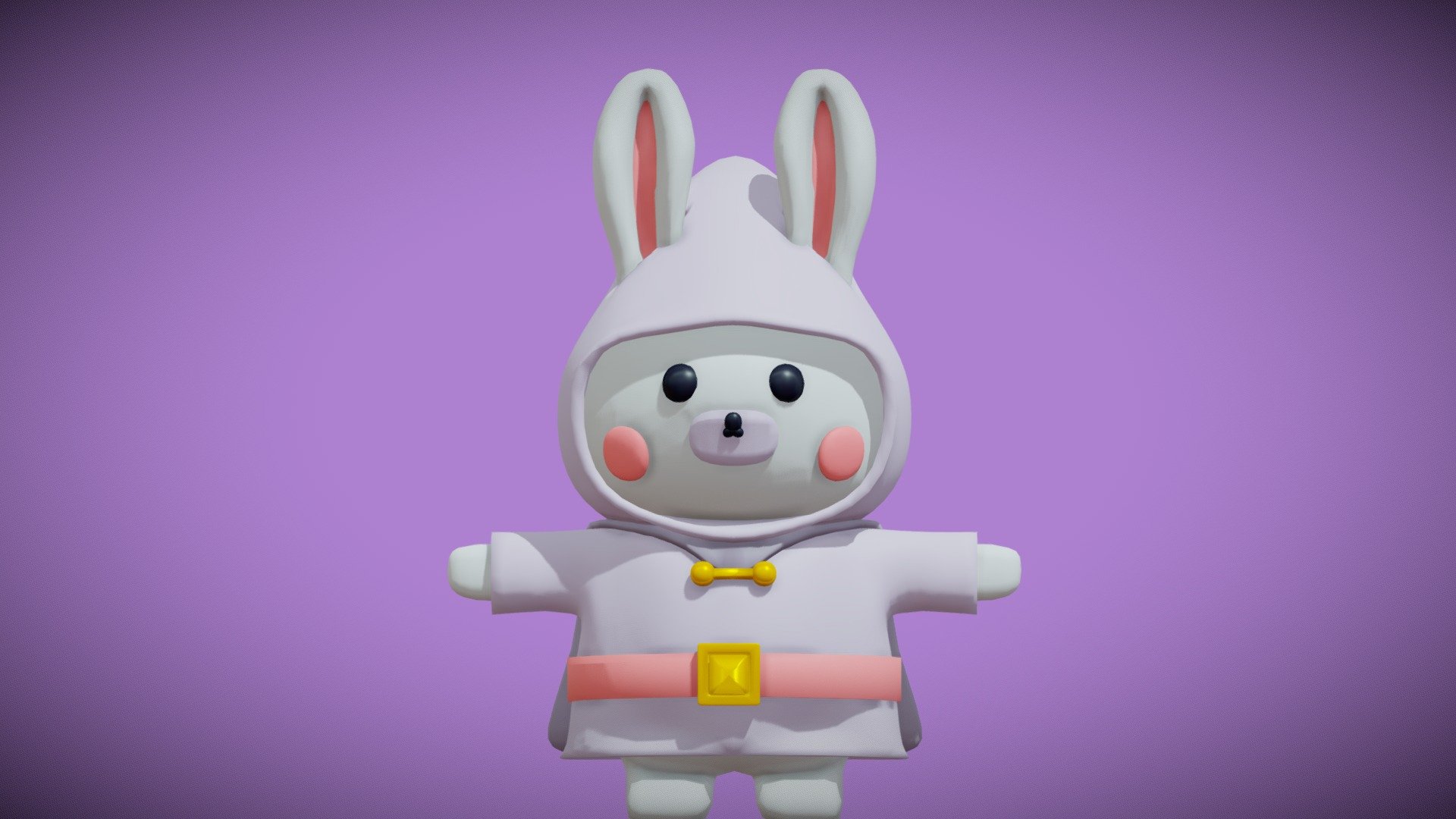 🐰 Wizard Rabit 🐰 - Buy Royalty Free 3D model by MiniSrRaptor [a3314a7 ...