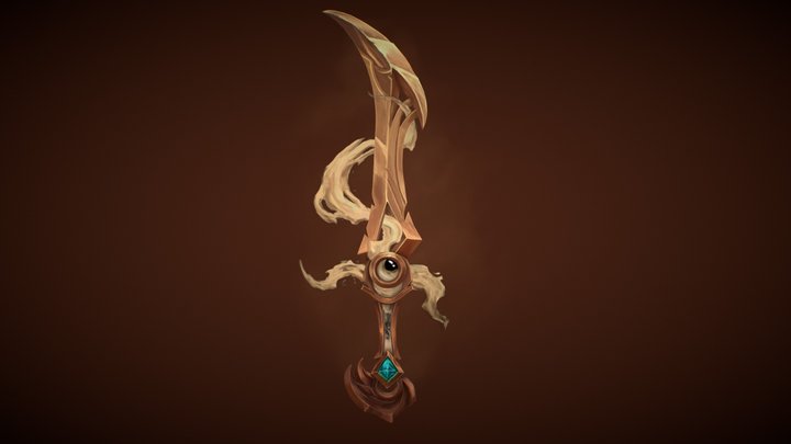 Sand Sword 3D Model