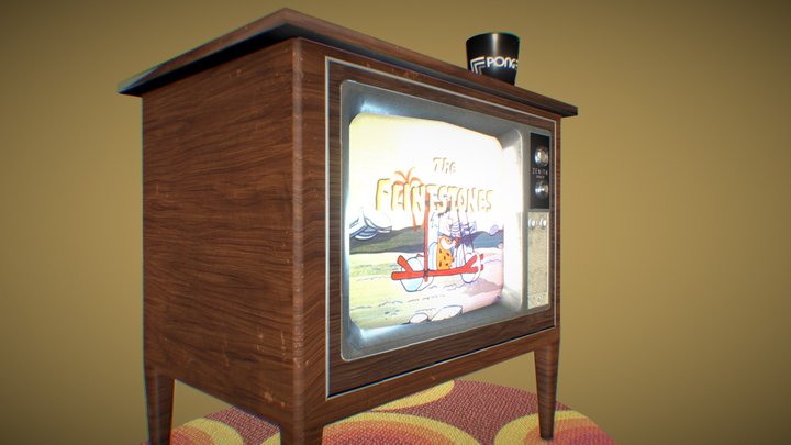 America In The 1960s 3D Model