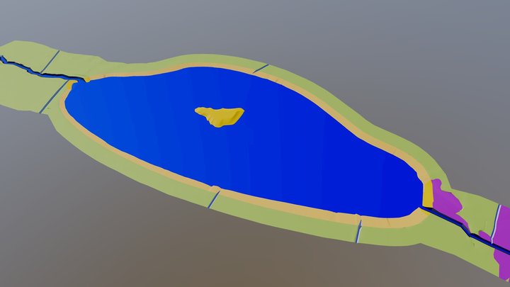 3Д Макет долина (UPD: 16 Марта 2026) 3D Model