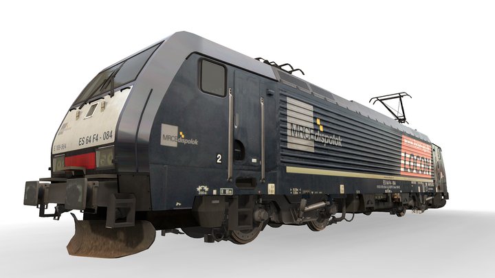 Locomotive ES64F4 - 189 984-8 - MRCE / LOCON 3D Model