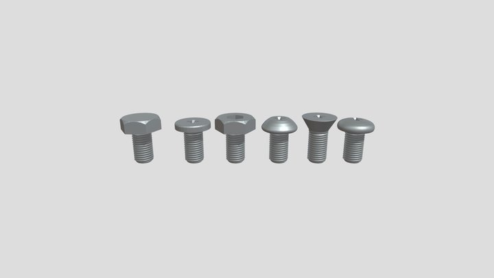 Bolt 3D Model