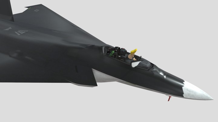 FB-22 Strike Raptor + Johnny Bravo - Full Pack – Modello 3D gratuito STL