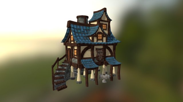 T2 Village Blacksmith 3D Model
