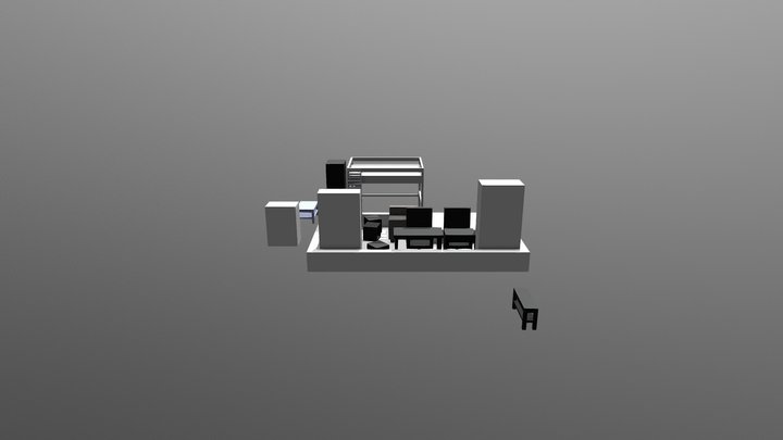 Room2 3D Model