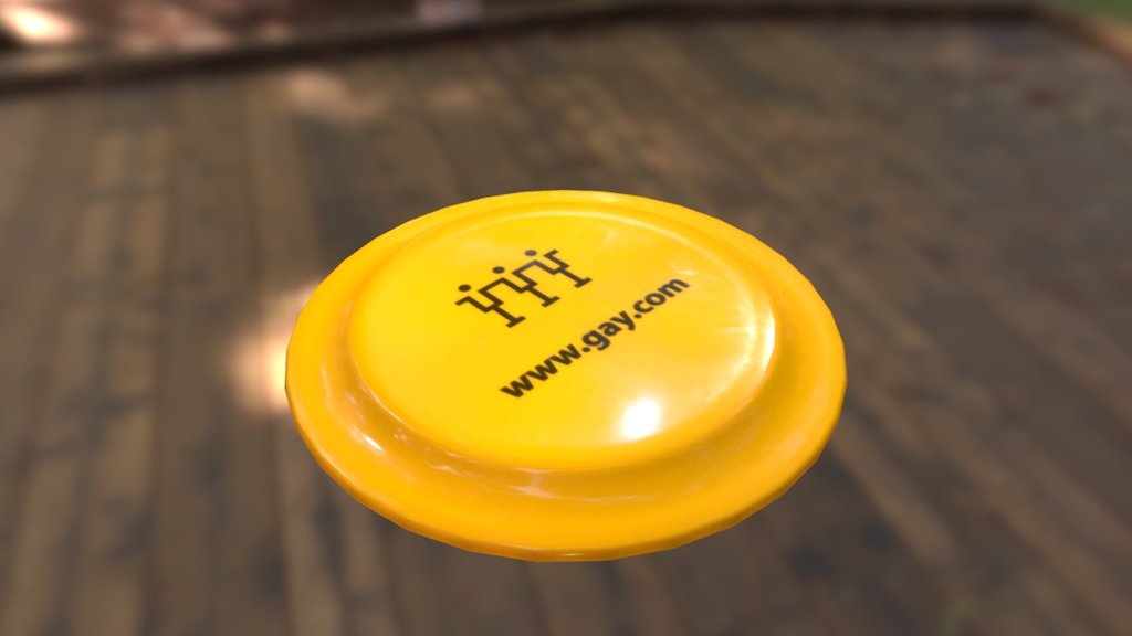 Frisbee - 3D model by jackle1127 [a337223] - Sketchfab