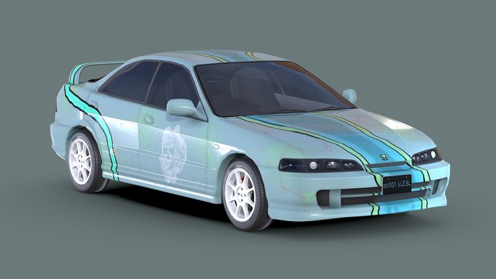 Honda JDM 3D Model