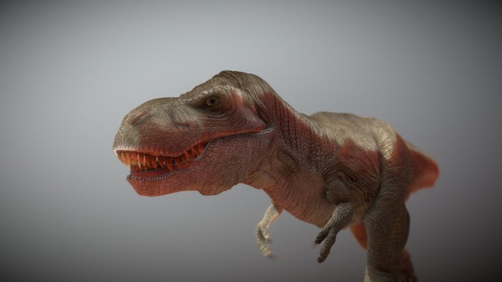 Tyrannosaurus Rex – Gratis 3D-model STL