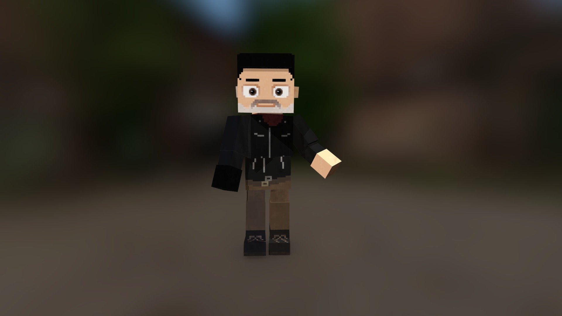 Negan Hytale - 3D model by Kyritic [a33856d] - Sketchfab