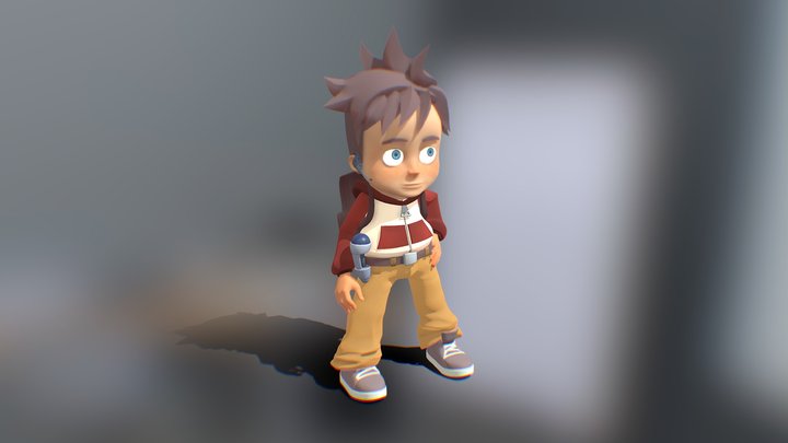 Zach 3D Model