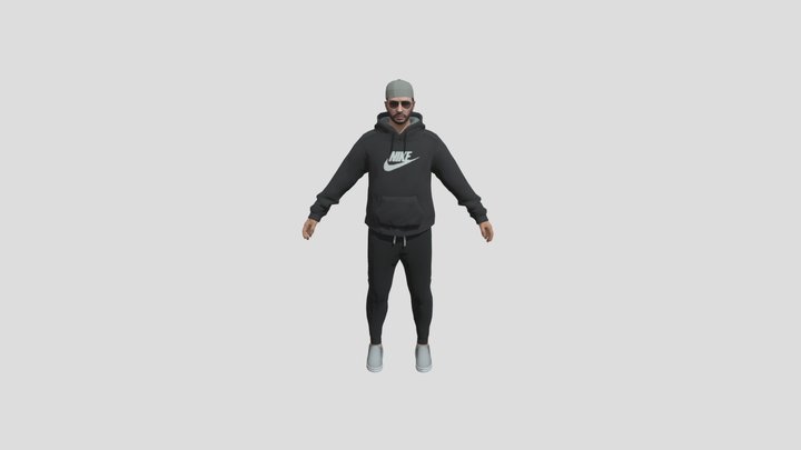 Fully Rigged Man (free) 3D Model