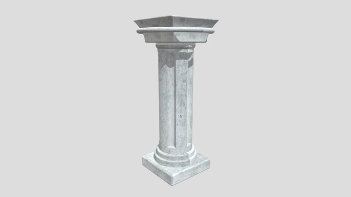 Greek column 3D Model