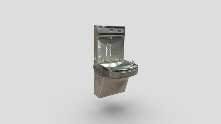 Elkay Water Fountain 3D Model