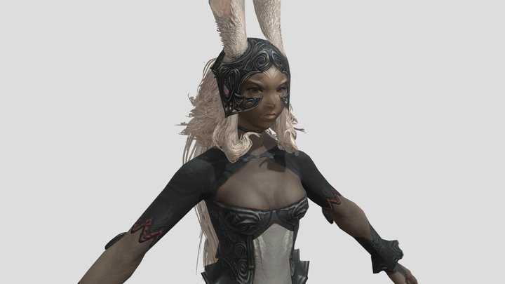Fran Final Fantasy XII 3D Model