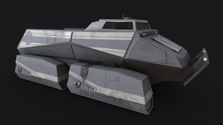 Star Wars Empire Troop Transport | Andor 3D Model
