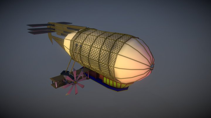 Airship 3D Model