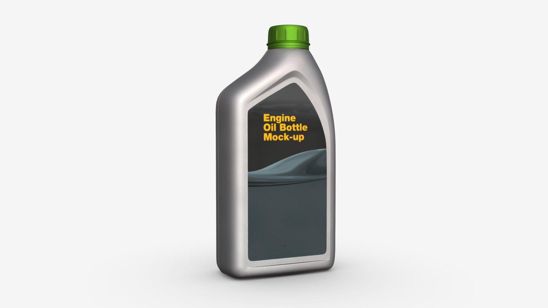 Engine Oil Bottle Mockup - Buy Royalty Free 3D model by HQ3DMOD