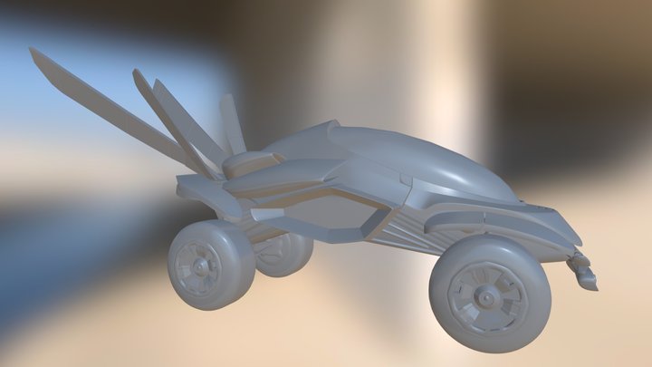 Hussar Dakar Rally 3D Model