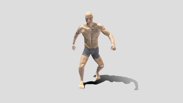 Male Pose 3D Model