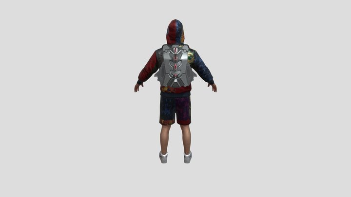 Pubg Mobile Scout Op Character (1) 3D Model