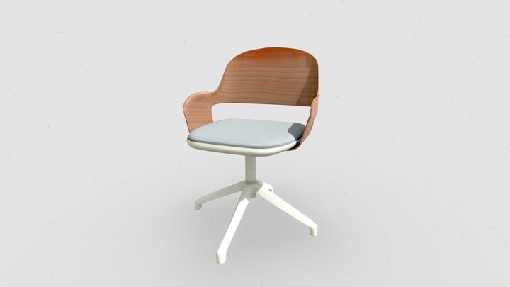 Modern conference chair 3D Model