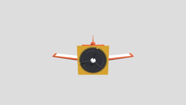 3DS - Disneys Planes - Dusty Crophopper 3D Model