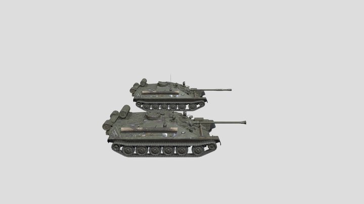 ASU-85 – Modello 3D gratuito STL