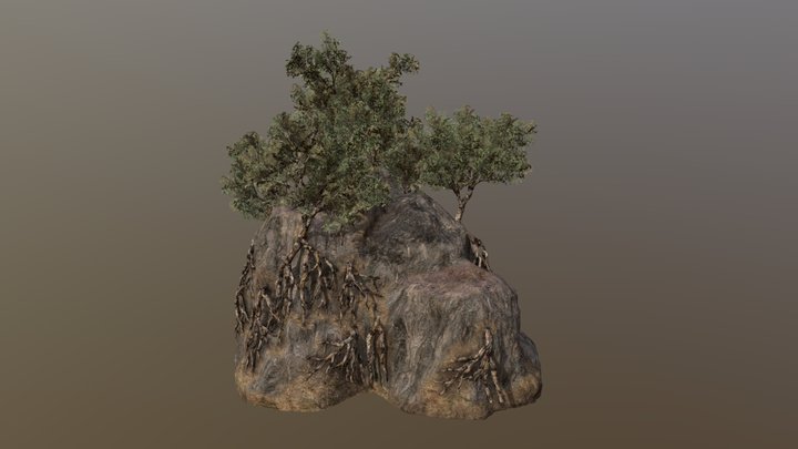 Stone Rock(part8) – Modello 3D gratuito STL