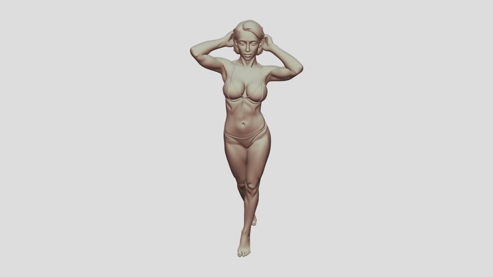 Woman in bikini