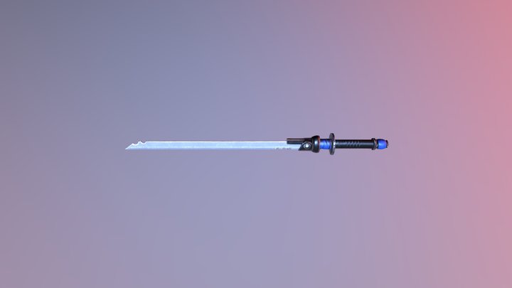Sword Cyber 3D Model