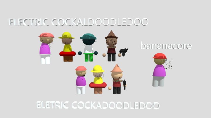 89% Accurate Electric Cockaldoodledoo Models 3D Model