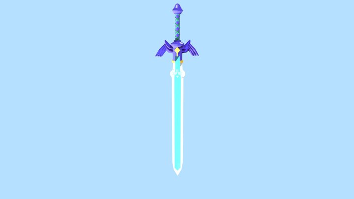 Master Sword 3D Model