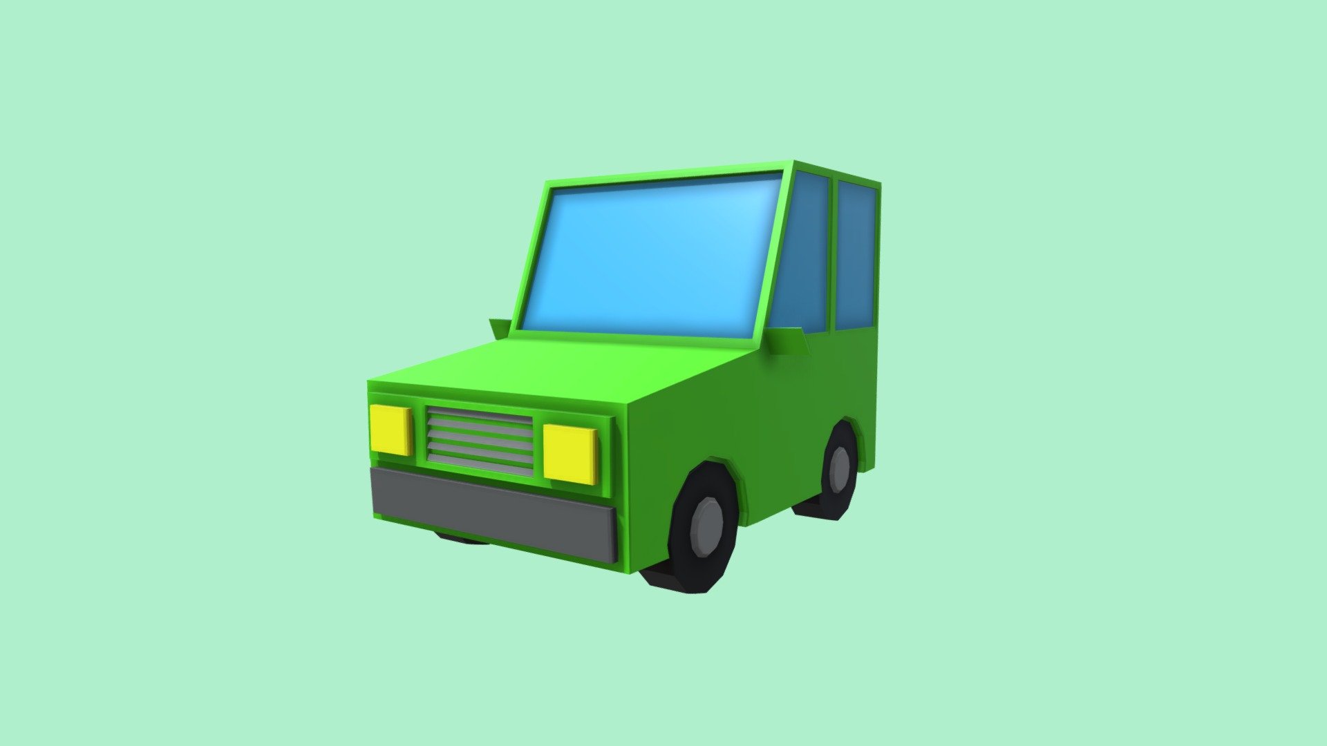 Lowpoly Car