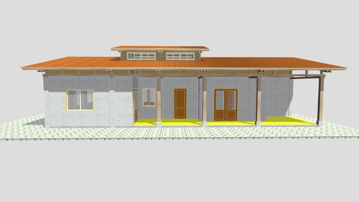 Casa Icarai Brasil 3D Model