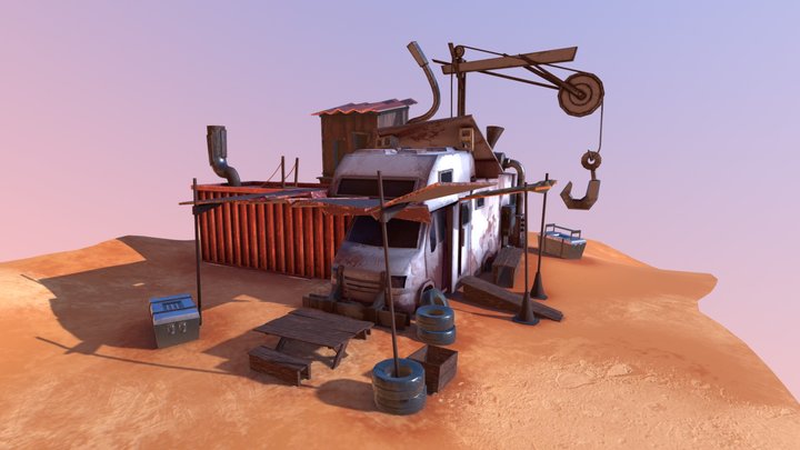 Van Camp 3D Model