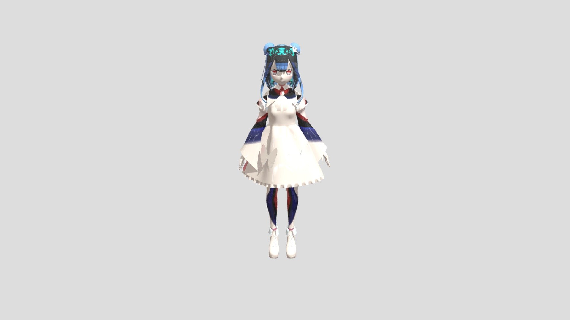 Vtuber Model - Download Free 3D Model By Daydream (@Daydreamelon ...