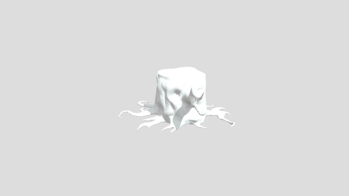 Treestump Redo 3D Model