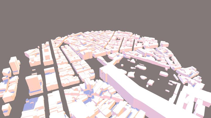 Koningin Astridplein 3D Model