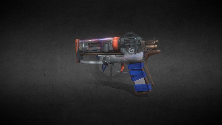 postapocalypticgun 3D Model