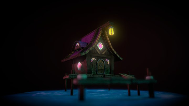 Fantasy Cottage [GAM170 Submission] 3D Model