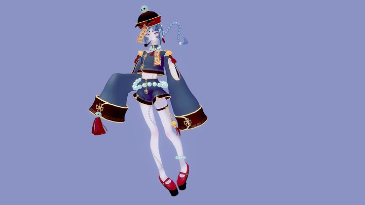 Mao - Handpainted Anime Style 3D Model
