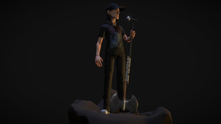 Rest In Power 3D Model