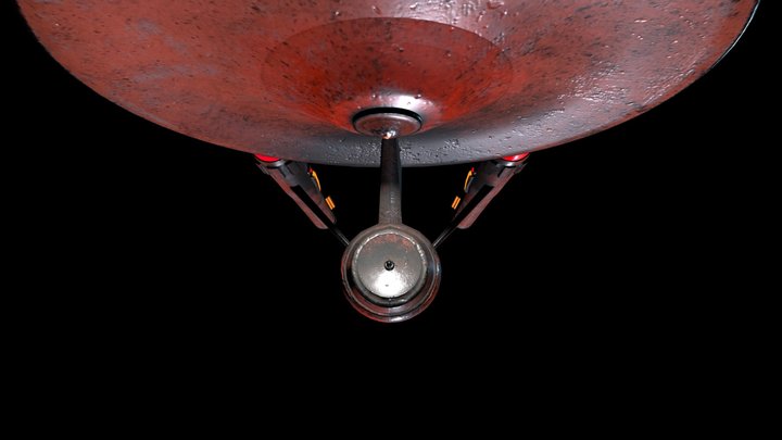 U.s.s._automaton_helldivers_x_startrek 3D Model