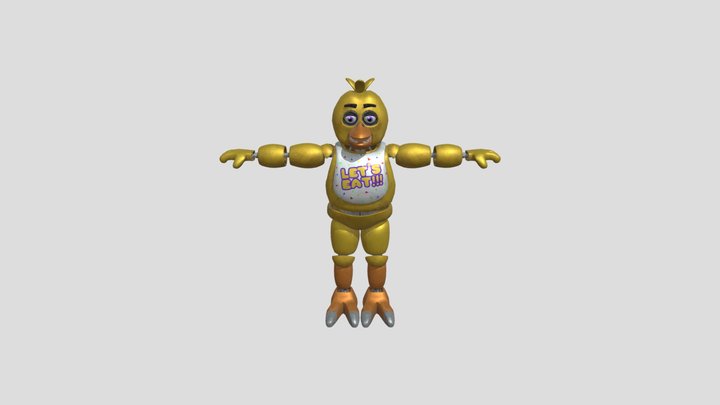 Chica the Chicken | Five Nights at Freddy's 1 3D Model
