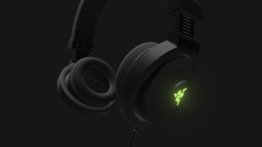 Razer Kraken headphone 3D model by Jannis Dittmer dittmer