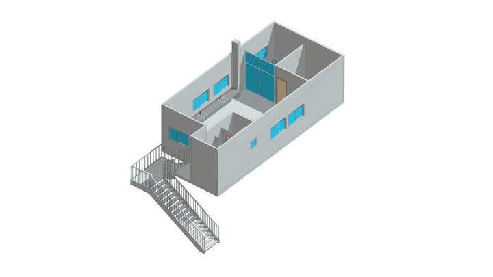 00023 - Multiperfil - Laboratório Química 3D Model