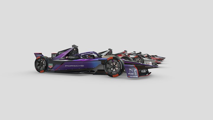 Formula_E_GEN3_EVO.glb 3D Model