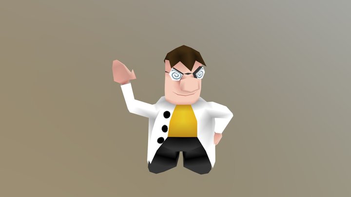 Scientist Commission 3D Model