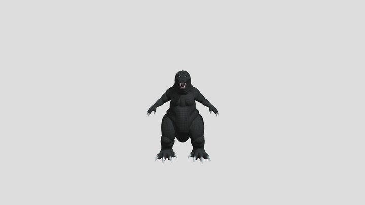 Gmk godzilla 3D Model