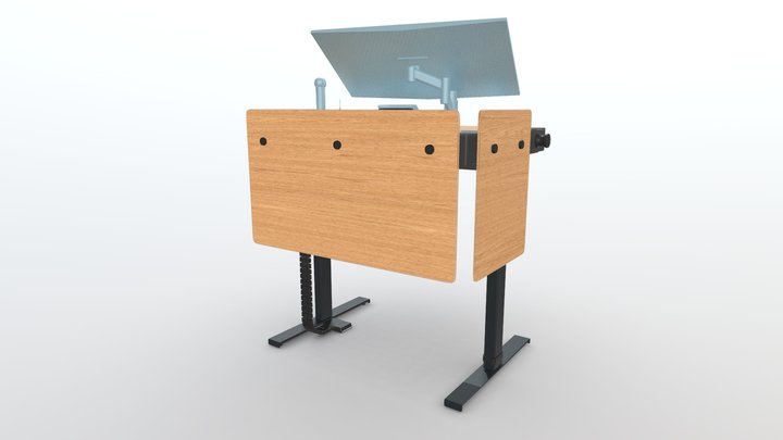 Heckler Lectern 4U – Kostenloses 3D-Modell STL